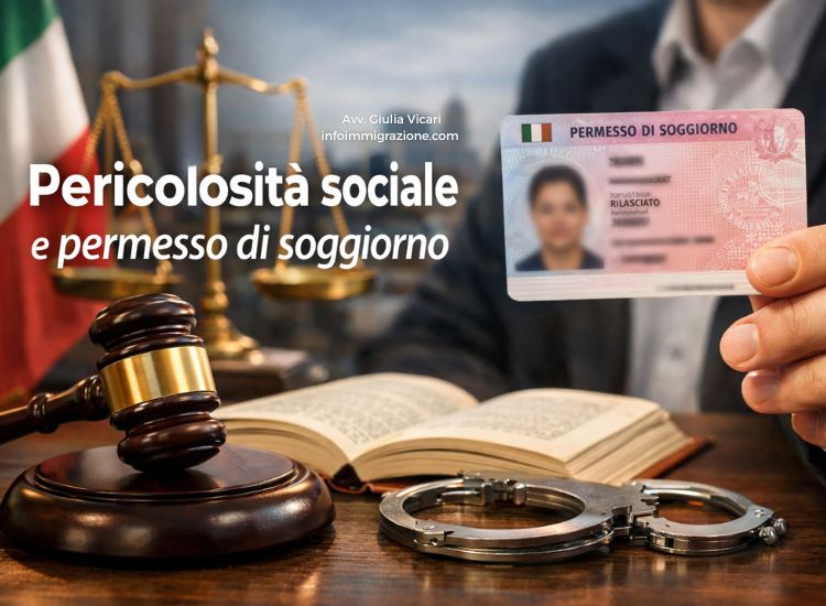 Condanna penale e permesso di soggiorno: il Tribunale chiarisce i limiti della pericolosità sociale Pericolosità sociale permesso di soggiorno condanna penale