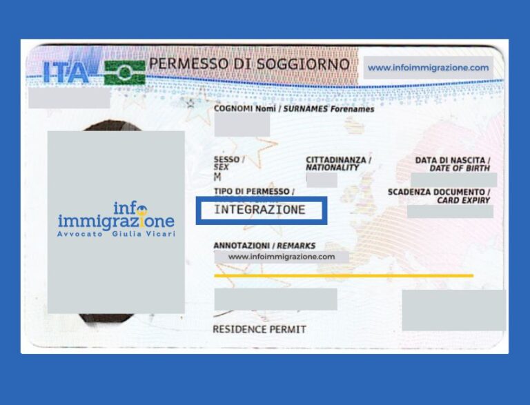 Permesso di soggiorno per integrazione: requisiti, rinnovo e conversione Permesso di soggiorno per integrazione