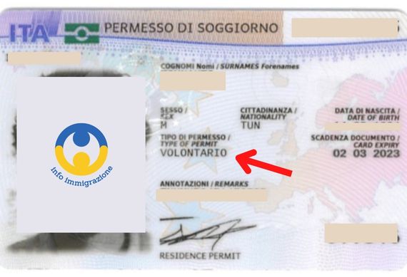 Permesso di soggiorno per volontario